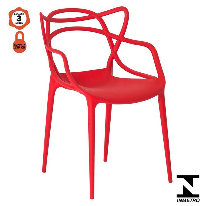 Cadeira Allegra Vermelho