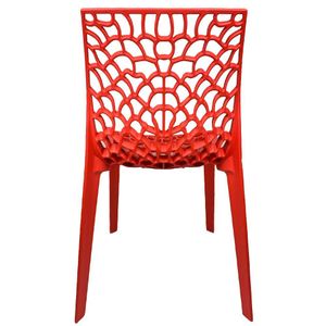Kit 3 Cadeiras Gruvyer Vermelho