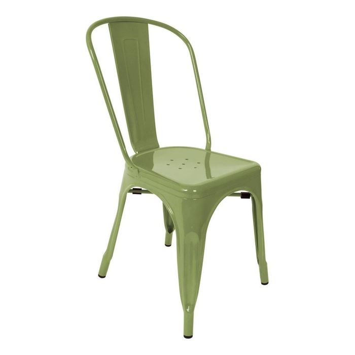 Kit 3 Cadeiras Tolix Verde