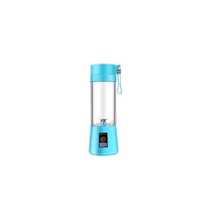 Mini Liquidificador Mixer Juice Cup Portatil 380ml Usb Azul