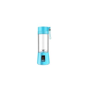 Mini Liquidificador Mixer Juice Cup Portatil 380ml Usb Azul