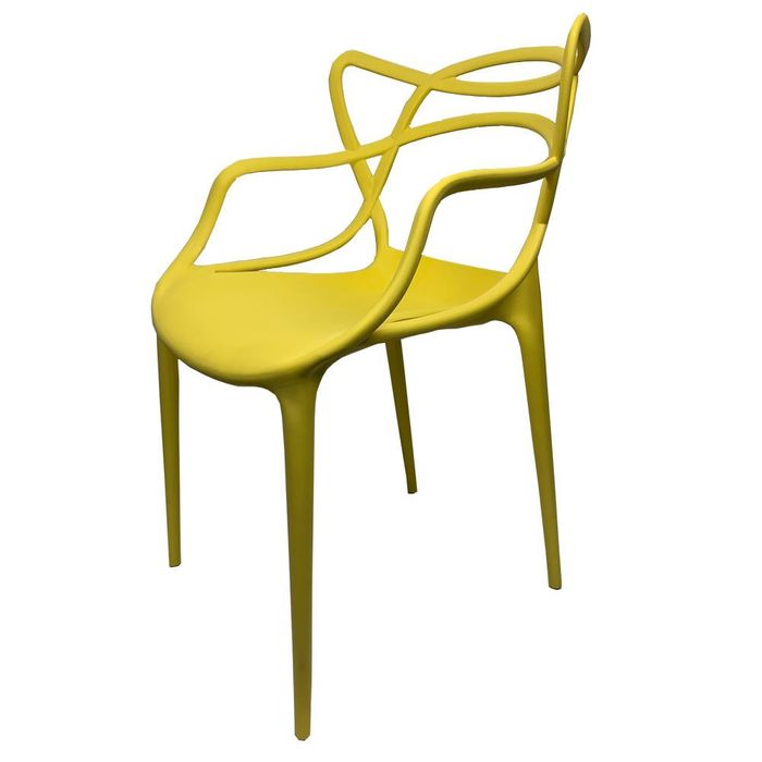 Kit 2 Cadeiras Allegra Amarelo