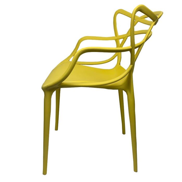 Kit 4 Cadeiras Allegra Amarelo