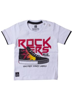 Conjunto Camiseta Moletinho Rockers