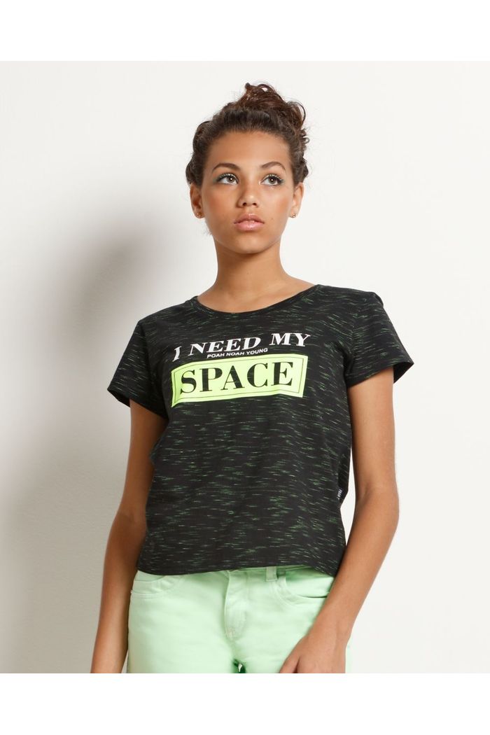 Blusa Baby Look Space
