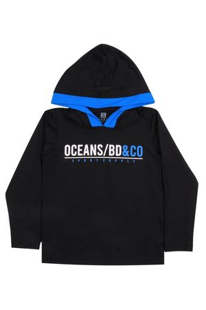 Camiseta Capuz Uv Oceans