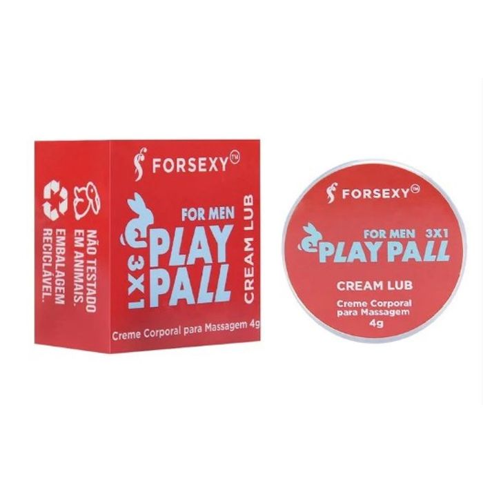 PLAY PALL EXCITANTE MASCULINO CREAM LUB 4G FOR SEXY 
