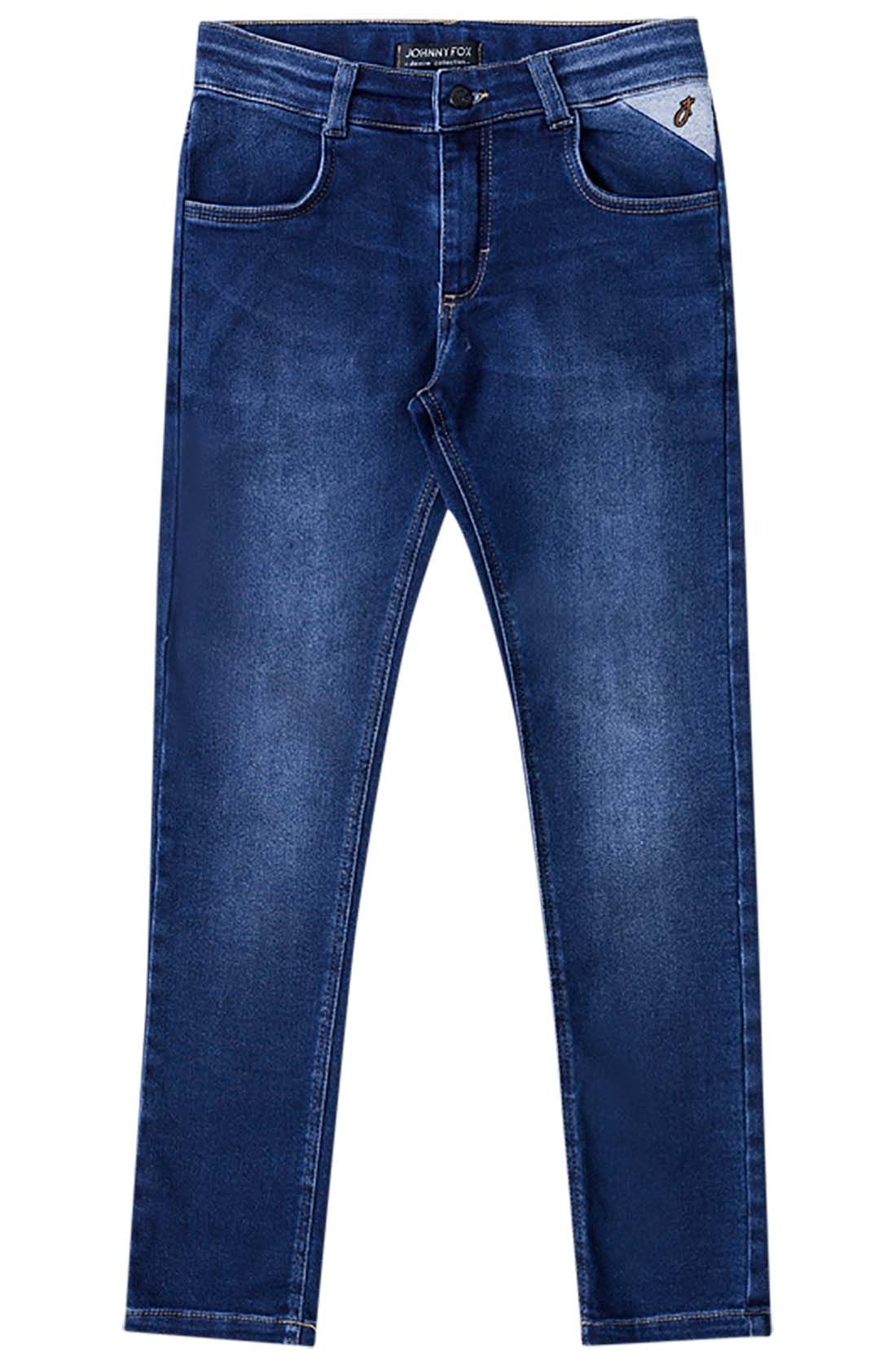 calça jeans estilo moletom masculino