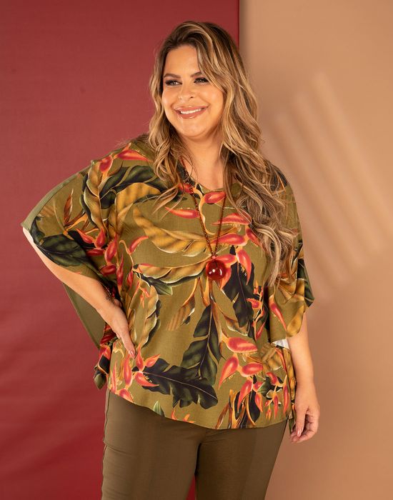 Blusa Special Ampla Heliconia