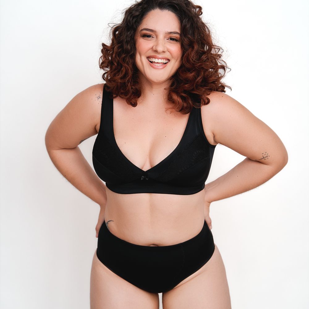 Calcinha Cinta Calça Baixa Média Compressão Vi Lingerie Reduz Medidas  Ressalta Glúteo Forro íntimo - Calcinha - Magazine Luiza