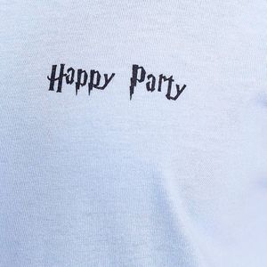 Camiseta Teen Oversized Happy Party