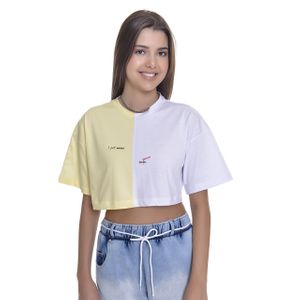Camiseta Cropped Juvenil Feminino Amofany I Just Wanna Dance
