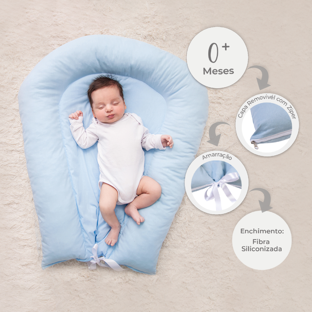 Pode usar ninho para o bebê dormir?