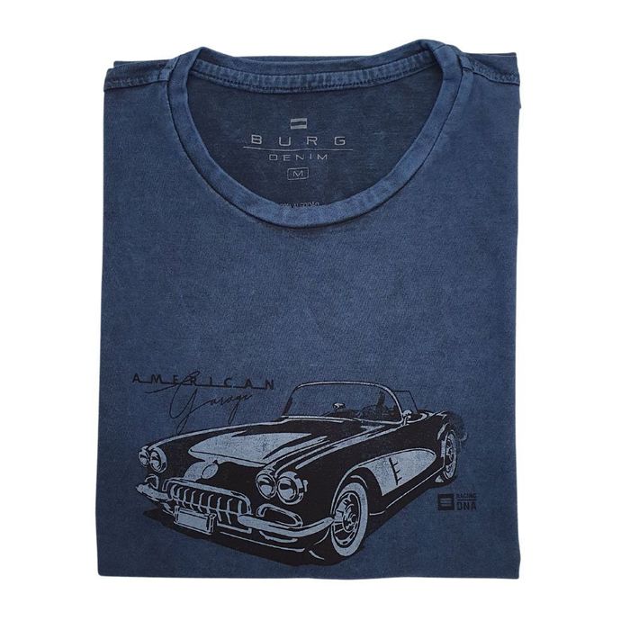 Camiseta Manga Curta Dec Careca Malha Est