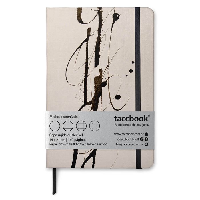 Caderno taccbook® Estrutura vertical de Ivan Jerônimo 14x21 Cm