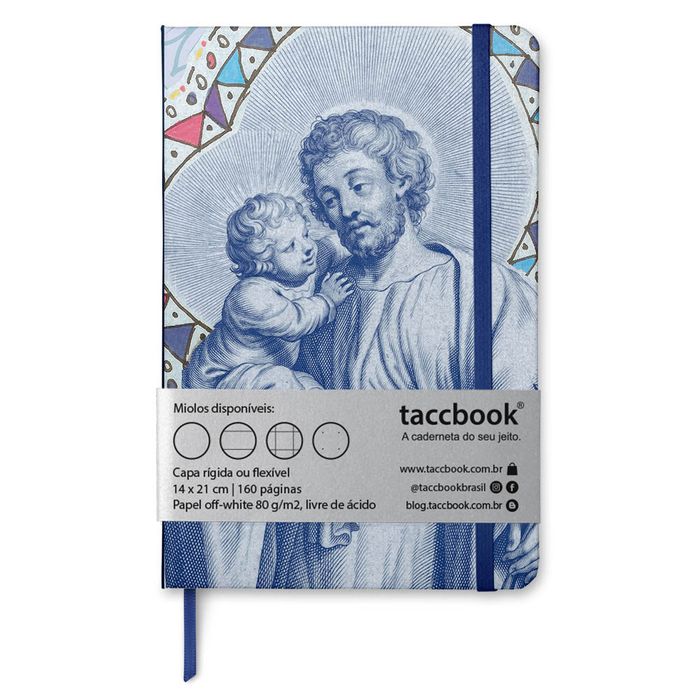 Caderno taccbook® São José de Bernardo Cecílio 14x21 Cm