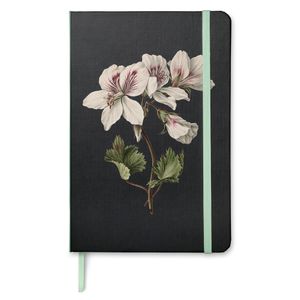 Caderno taccbook® Pelargonium album bicolor de Bernardo Cecílio 14x21 Cm