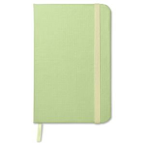 Caderneta Quadriculada taccbook® cor Verde (pastel) 9x14 cm