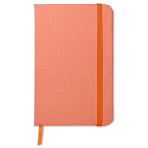 Caderno Sem pauta taccbook® cor Coral 14x21 cm