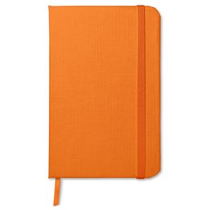 Caderneta Quadriculada taccbook® cor Laranja 9x14 cm
