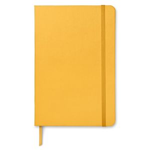 Caderno Pautado taccbook® cor Amarelo Ouro 14x21 cm