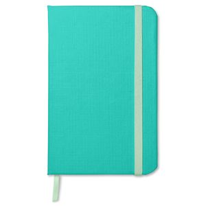 Caderneta Pautada taccbook® cor Verde Água 9x14 cm