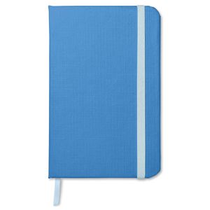 Caderneta Pautada taccbook® cor Azul Centáurea 9x14 cm