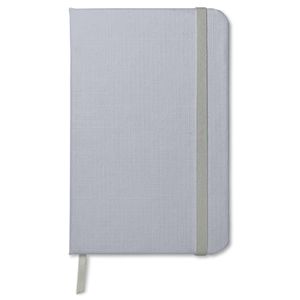Caderneta Pautada taccbook® cor Cinza 9x14 cm