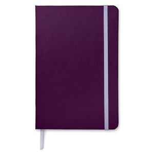 Caderno Quadriculado taccbook® cor Púrpura 14x21 cm