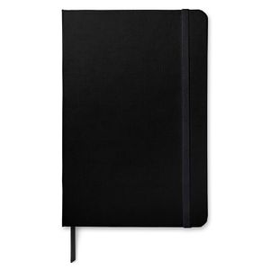 Caderno Pautado taccbook® cor Preta 14x21 cm
