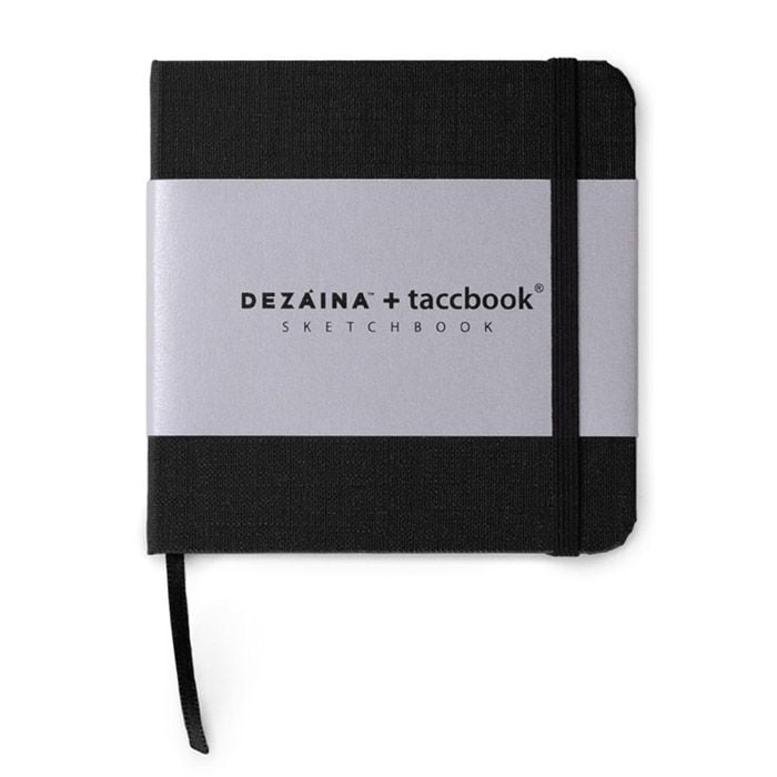 Caderno De Desenho / Sketchbook Dezaina+Taccbook® 11 X 11 Cm