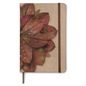 Caderno Kraft taccbook® Oráculo das Árvores - Mandala - de Clarice Borian - 14x21 cm