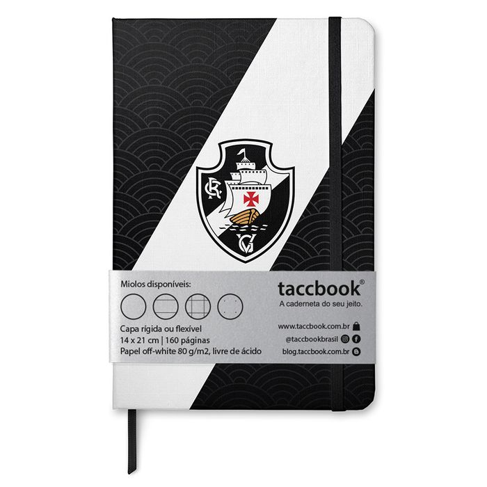 Caderno taccbook® - Vasco da Gama - História - 14x21 cm