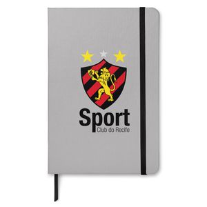 Caderno taccbook® - Sport Recife - Cinza - 14x21 cm