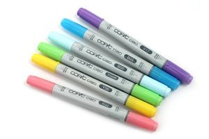 Copic CIAO - Kit C/6 Cores BRIGHTS (Brilhantes)