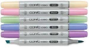 Copic CIAO - Kit C/6 Cores PASTELS