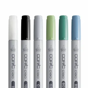 Copic CIAO - Kit C/6 Cores SEA (Tons marinhos)