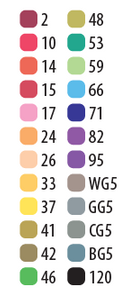 GRAF Duo - Kit 24 cores