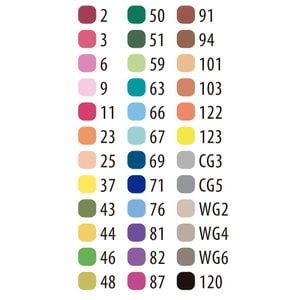 GRAF Duo - Kit 36 cores