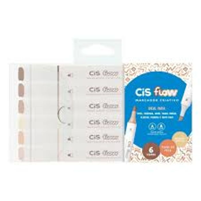 Flow - Kit 6 cores Tons de Pele