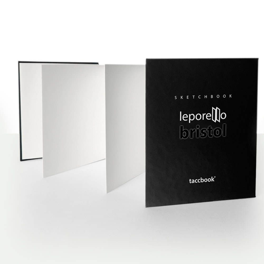 Sketchbook taccbook® Parete 32x23cm | Bristol Anti-vazamento