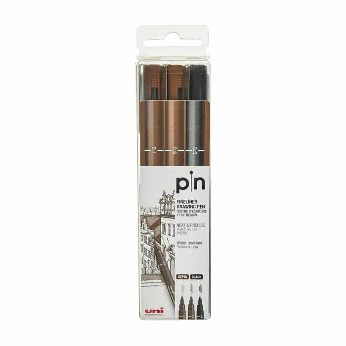 Pin c/3 - Pontas 0.1  e 0.5 
