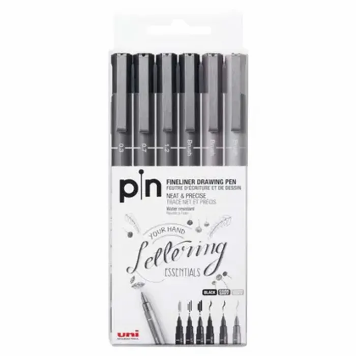 Pin c/6 - Pontas 0.03 - 1.2 + 3 brush