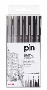 Pin c/6 - Pontas 0.1 e 0.5 