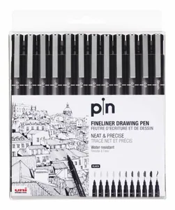 Pin c/12 - Pontas 0.03 - brush