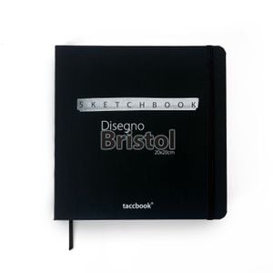 Sketchbook Quadrado taccbook® Disegno Bristol | Caderno para marcadores