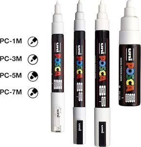 POSCA - ARTIST’S COLLECTION c/ 4 (Brancas)