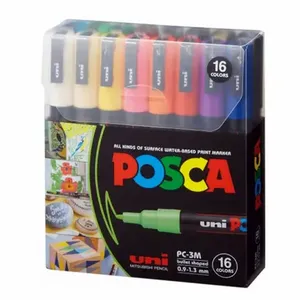 Posca - PC-3M- 16 cores