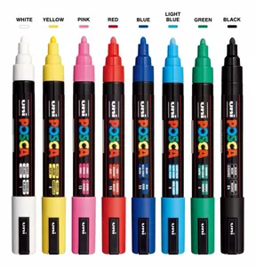 Posca - PC-5M - 8 Cores Básicas
