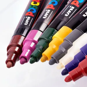 Posca - PC-5M - 8 Cores Escuras